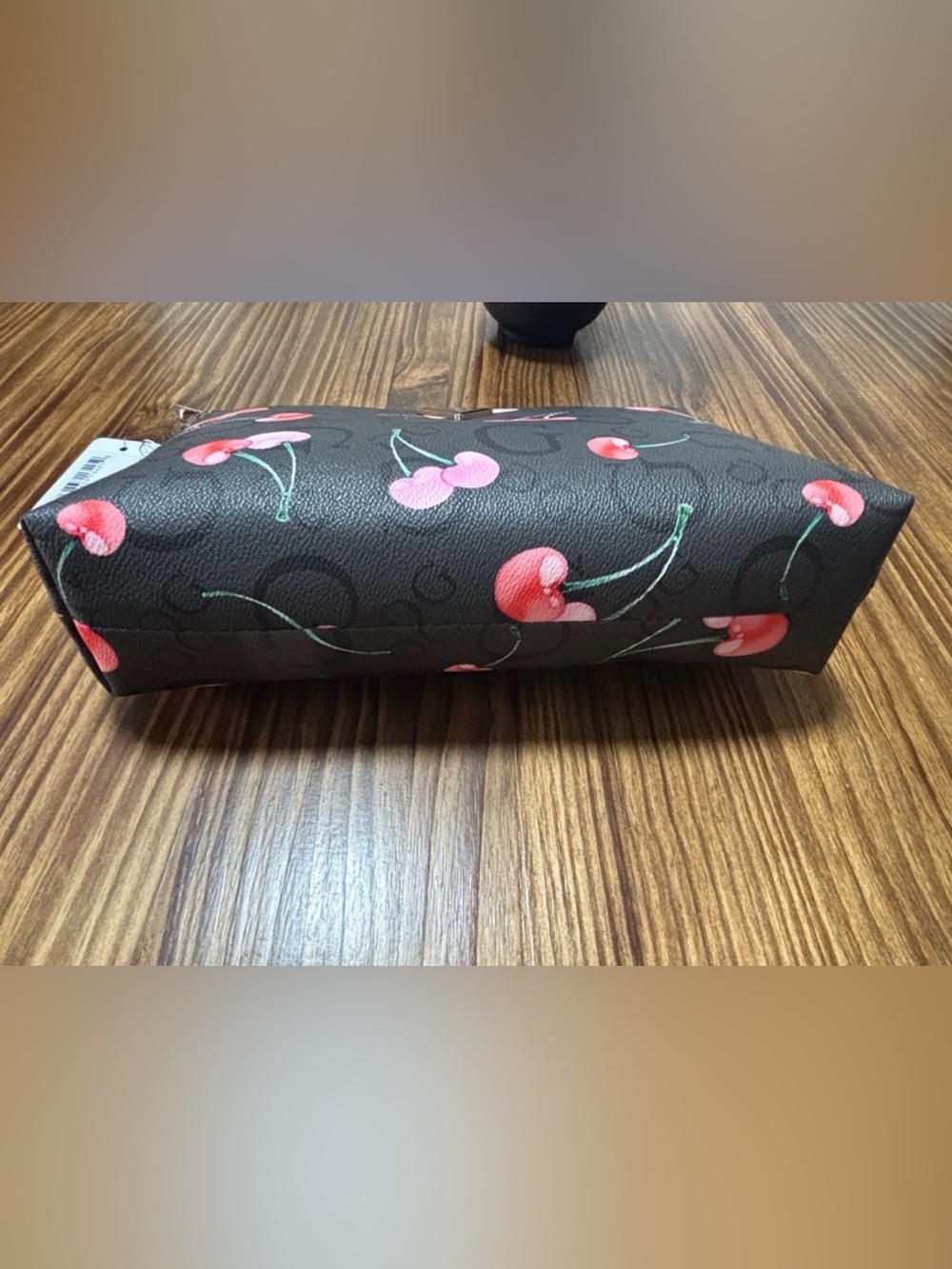 GUESS Cherry Print Cosmetic Bag - Picture 8 of 9
